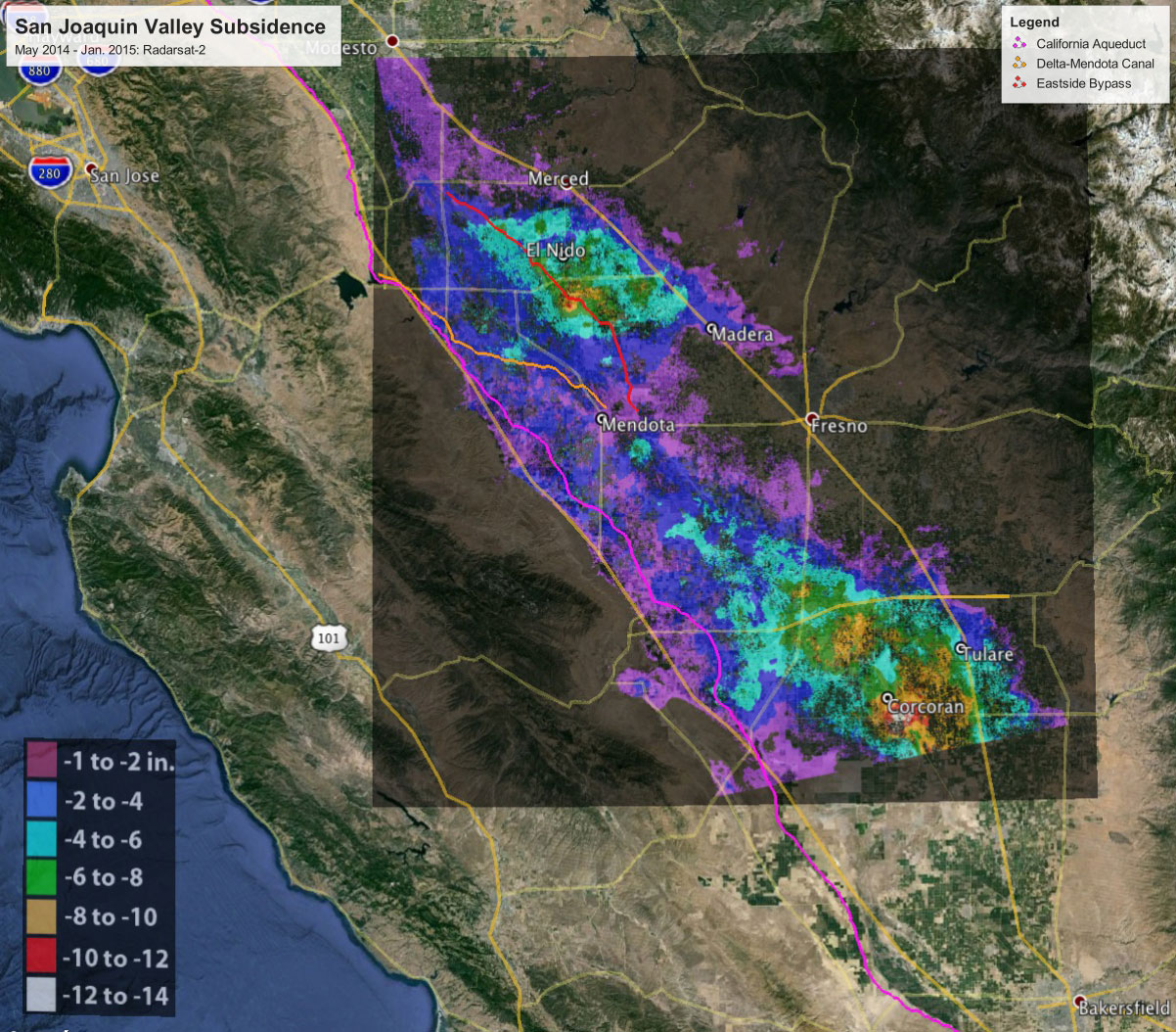San Joaquin Valley Subsidence